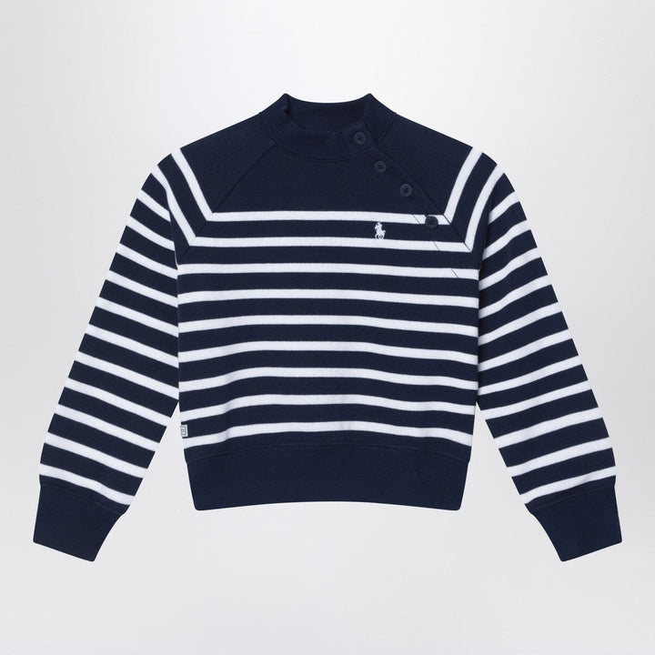 Shirts &amp; Tops 2 Polo Ralph Lauren - Navy blue sweatshirt with white stripes Brand
