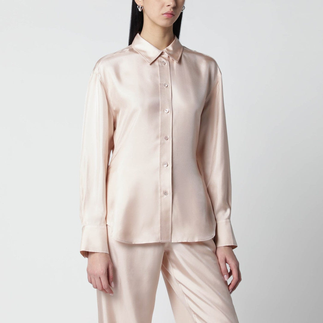 Shirts & Tops Róhe - Light pink silk shirt Brand