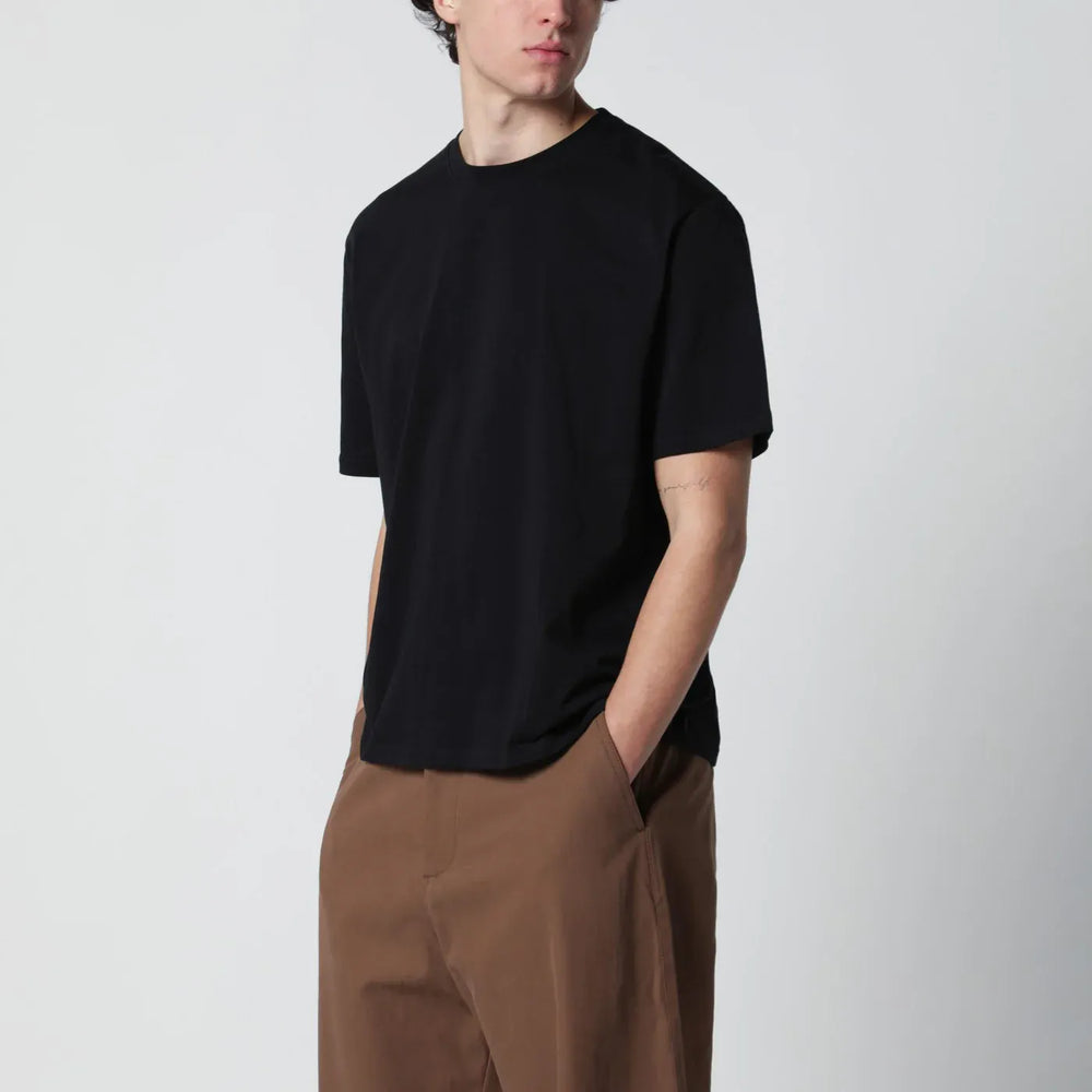 STUDIO NICHOLSON - Bric T-shirt black regular fit Brand Shirts & Tops L
