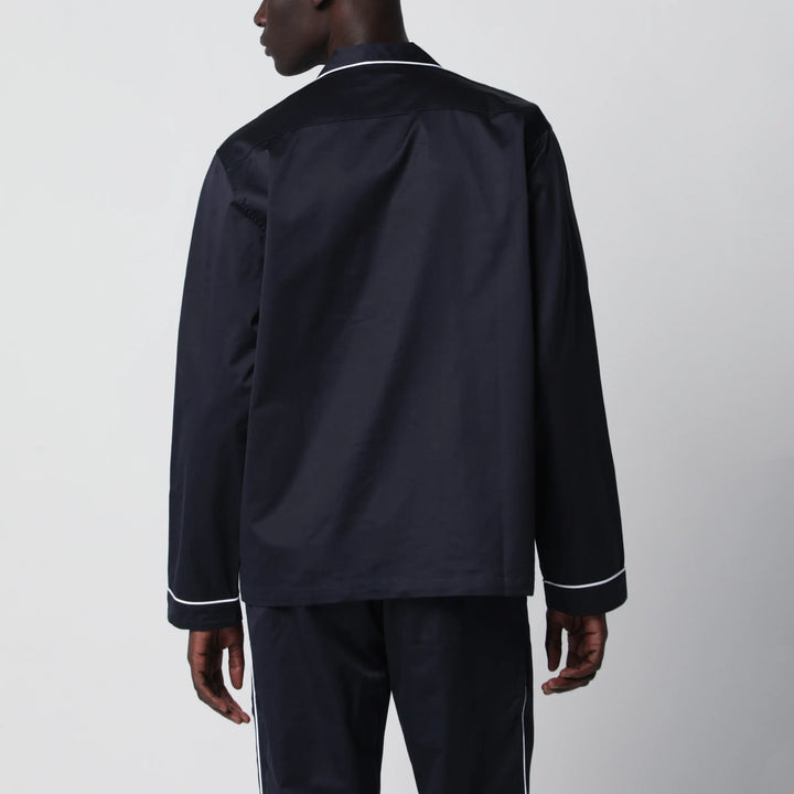 Tekla - Blue pajama shirt Brand Shirts &amp; Tops