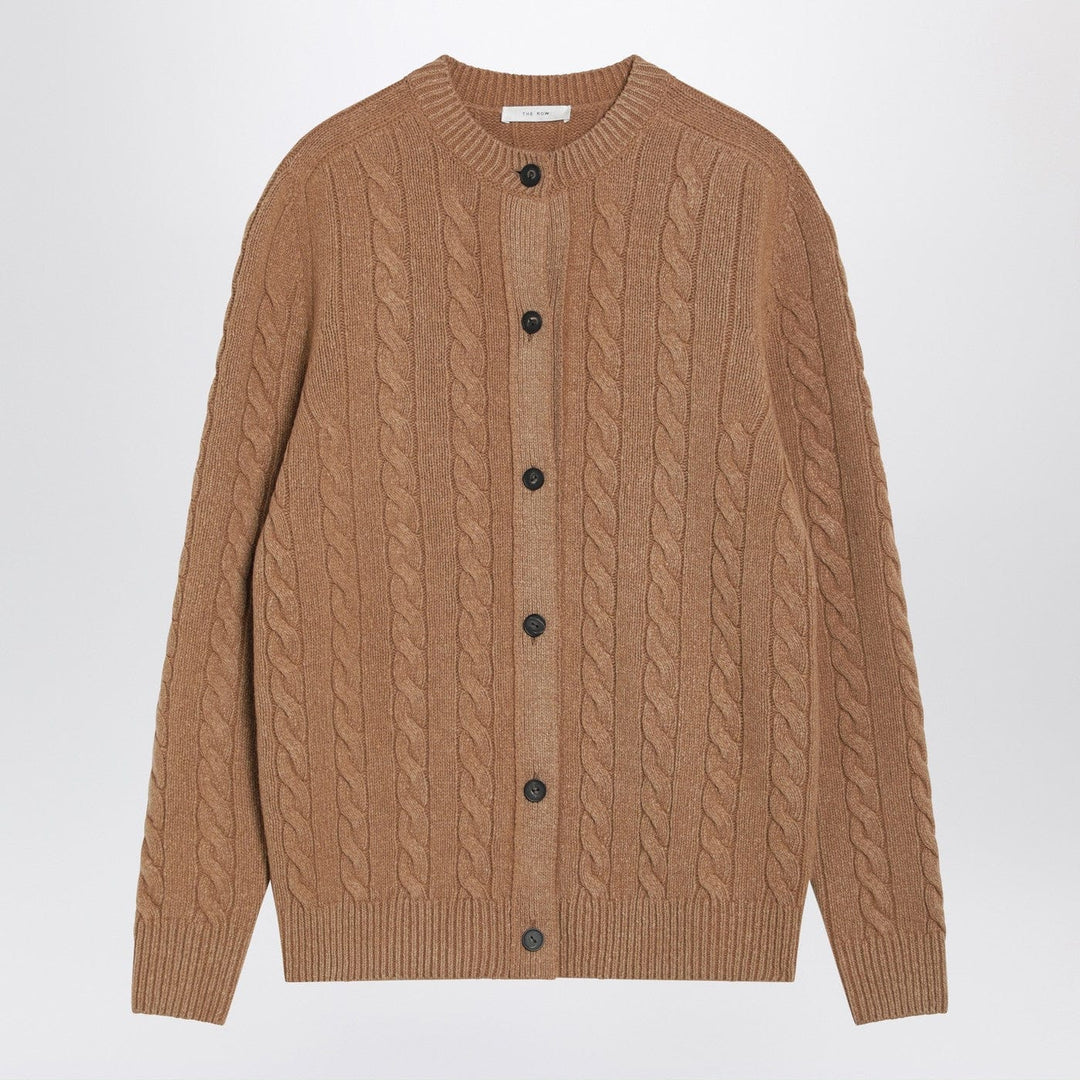 Shirts & Tops The Row - Loneke cardigan in light brown wool Brand