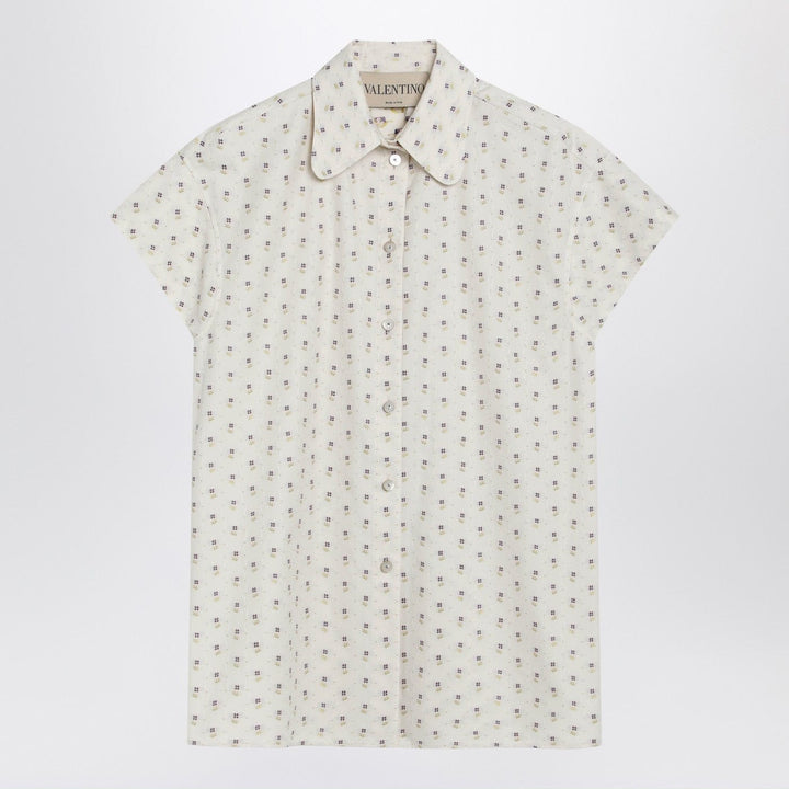 Shirts &amp; Tops Valentino - Short-sleeved floral shirt Brand
