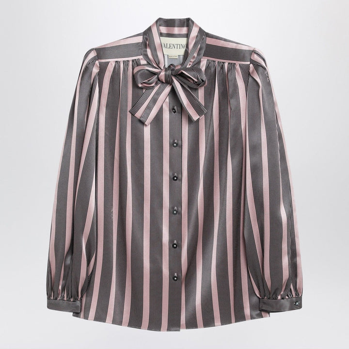 Shirts &amp; Tops Valentino - Striped Crepe de Chine shirt Brand