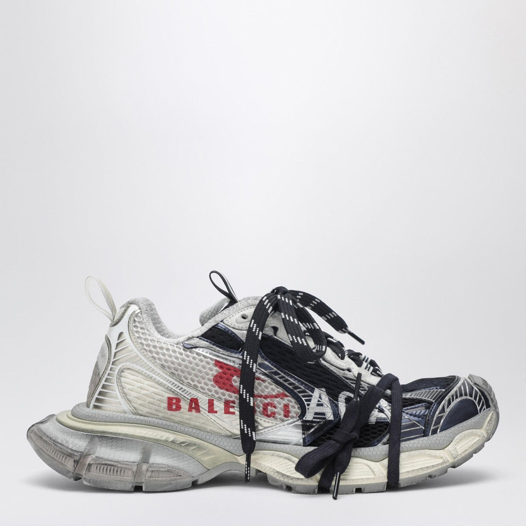 Shoes Balenciaga - 3XL Split Logo sneakers in light yellow/red/navy Brand