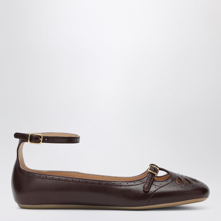 Shoes Burnt Purple Misty ballerinas Brand