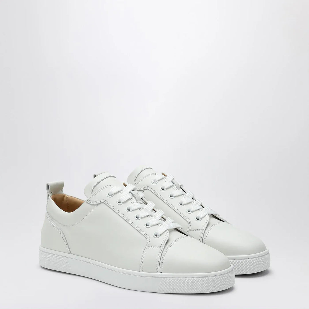 Christian Louboutin - White leather Sneaker Louis Junior Brand Shoes