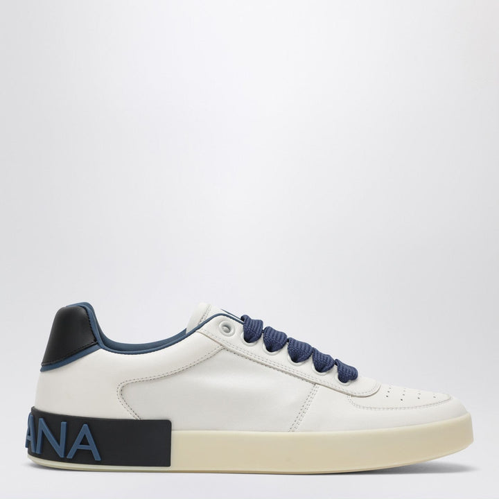 Shoes Dolce&amp;Gabbana - Portofino sneakers white/denim blue Brand