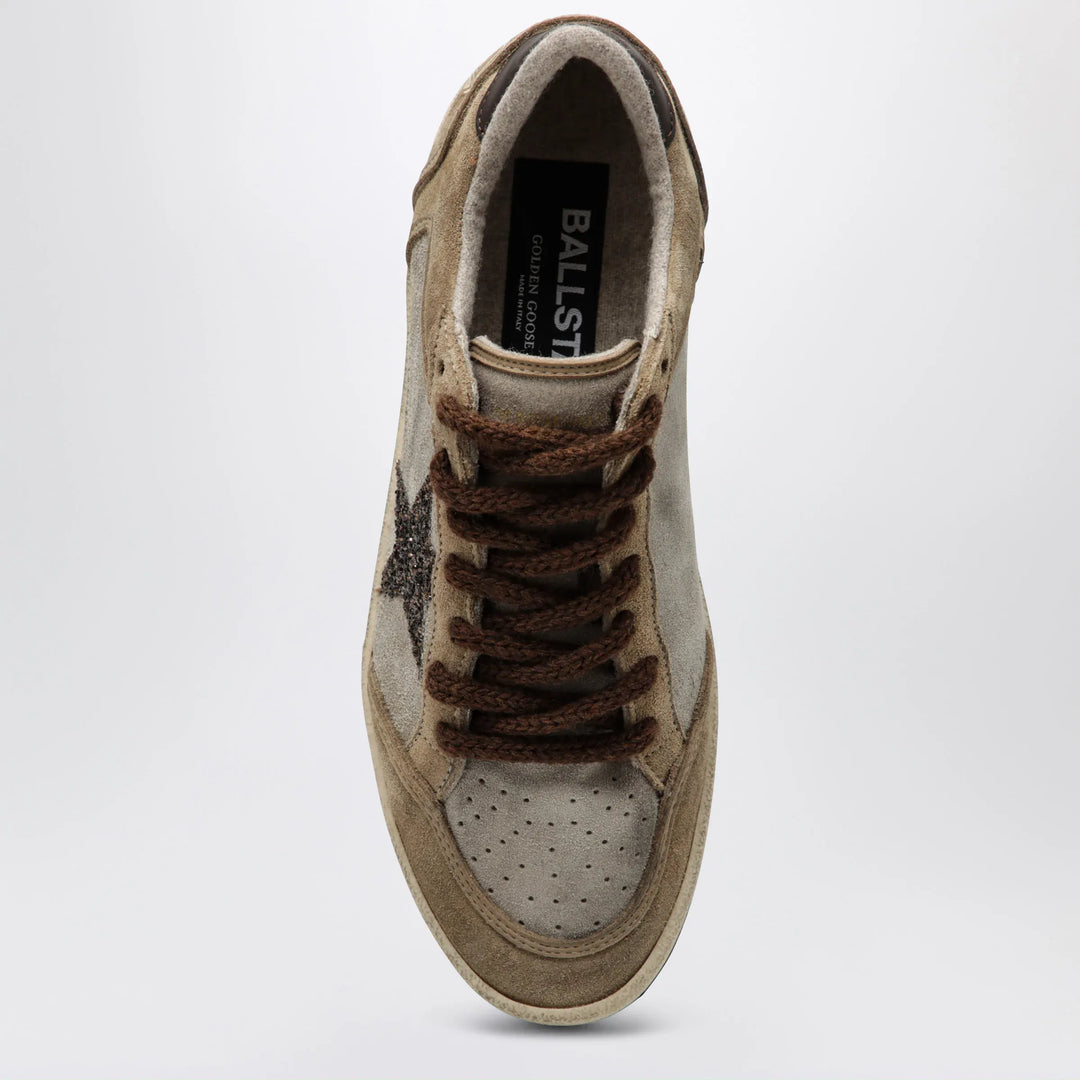 Golden Goose - Ball-Star beige/brown suede Sneakers Brand Shoes