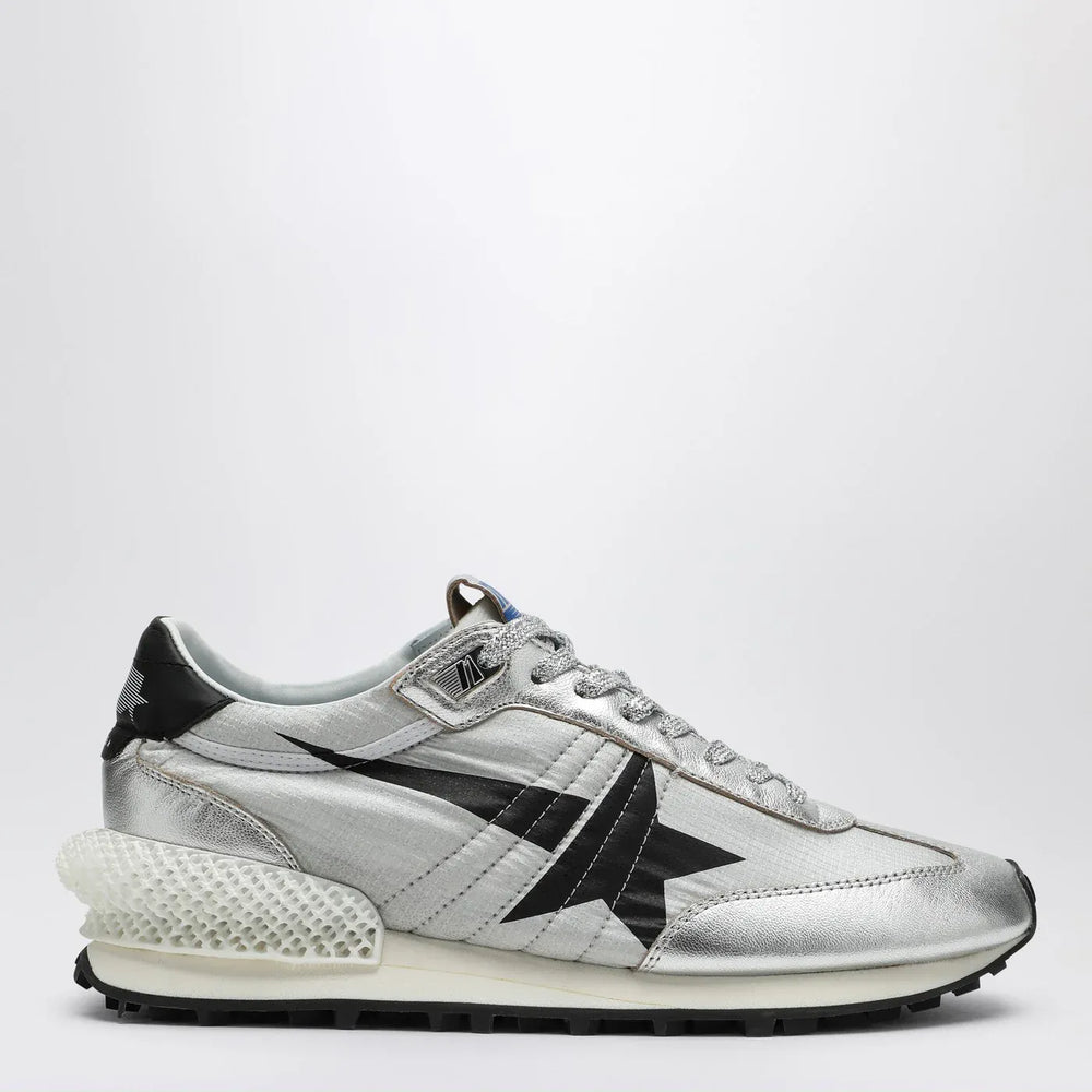 Golden Goose - Sneakers Marathon in nylon ripstop silver Brand Shoes 39 IT