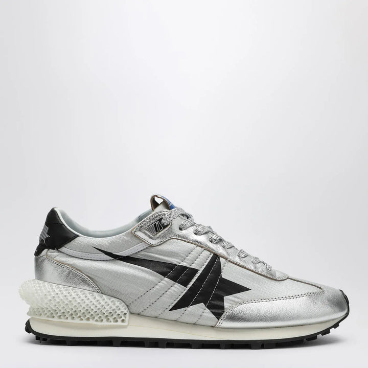 Golden Goose - Sneakers Marathon in nylon ripstop silver Brand Shoes 39 IT