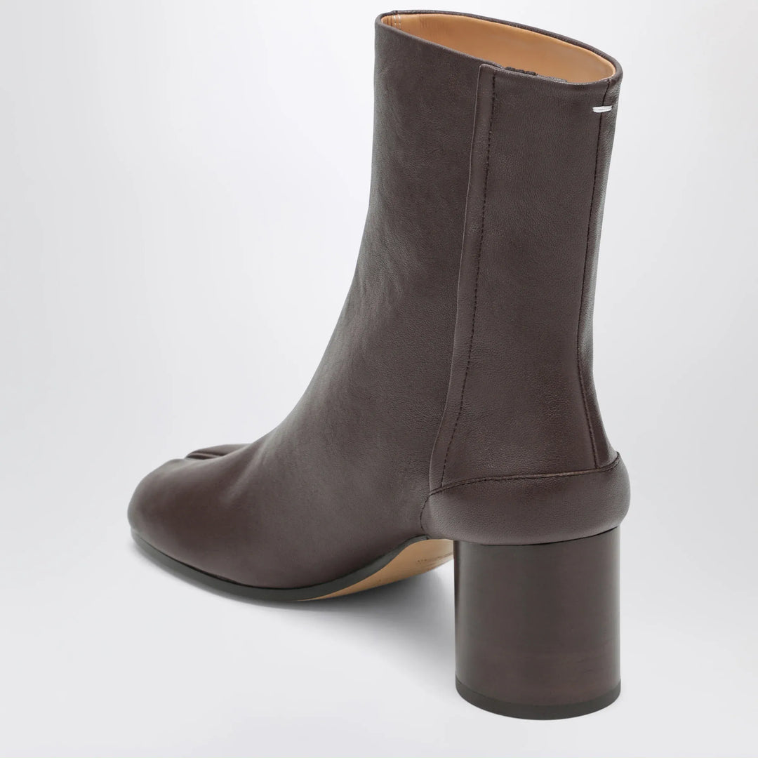 Maison Margiela - Mocha brown Tabi ankle boots Brand Shoes