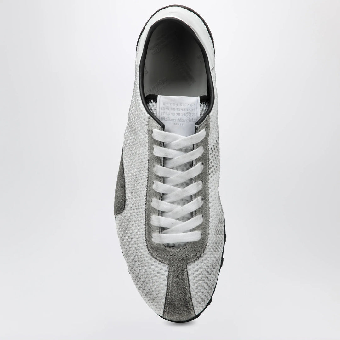 Maison Margiela - Sprinters white/grey vintage-effect Sneakers Brand Shoes