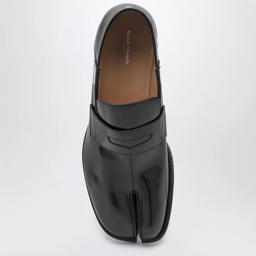 Maison Margiela - Tabi loafer in black leather Brand Shoes