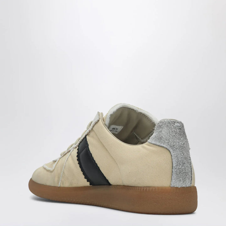 Maison Margiela - Yellow/Black Vintage Low Top Sneakers Replica Brand Shoes