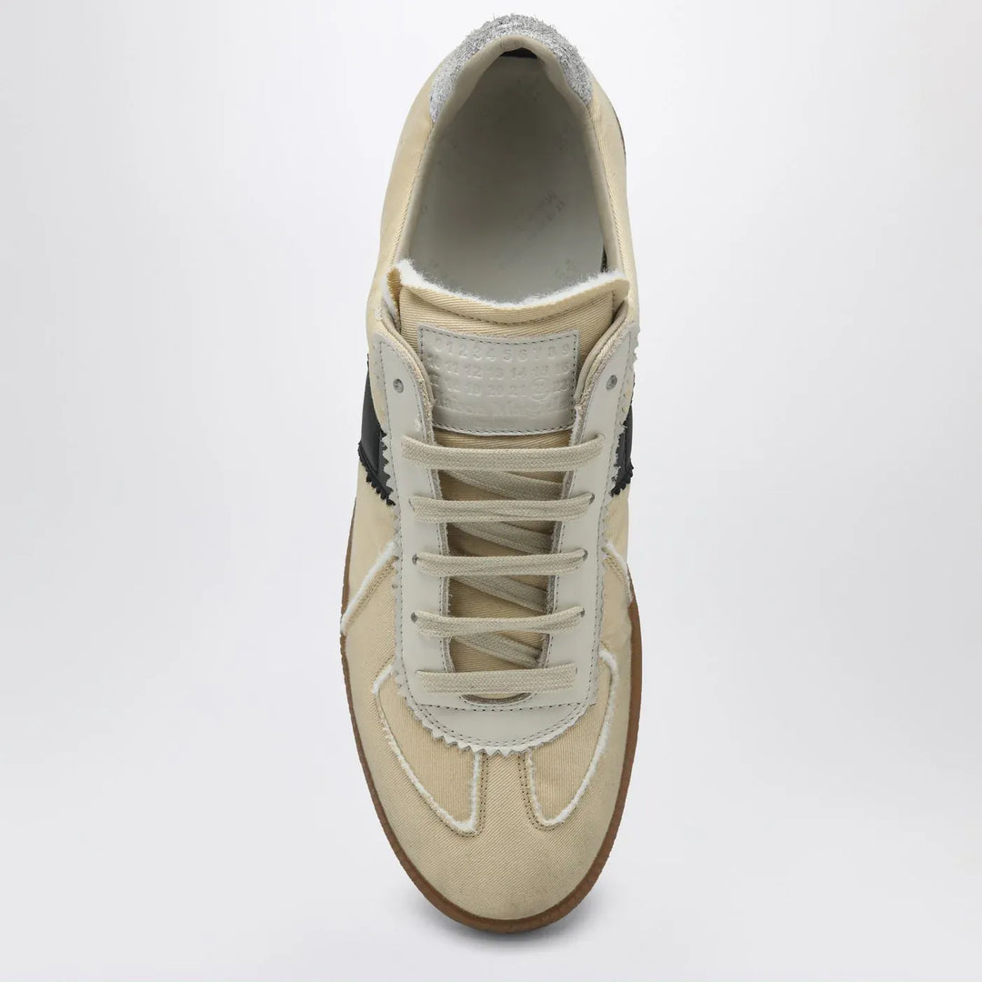 Maison Margiela - Yellow/Black Vintage Low Top Sneakers Replica Brand Shoes