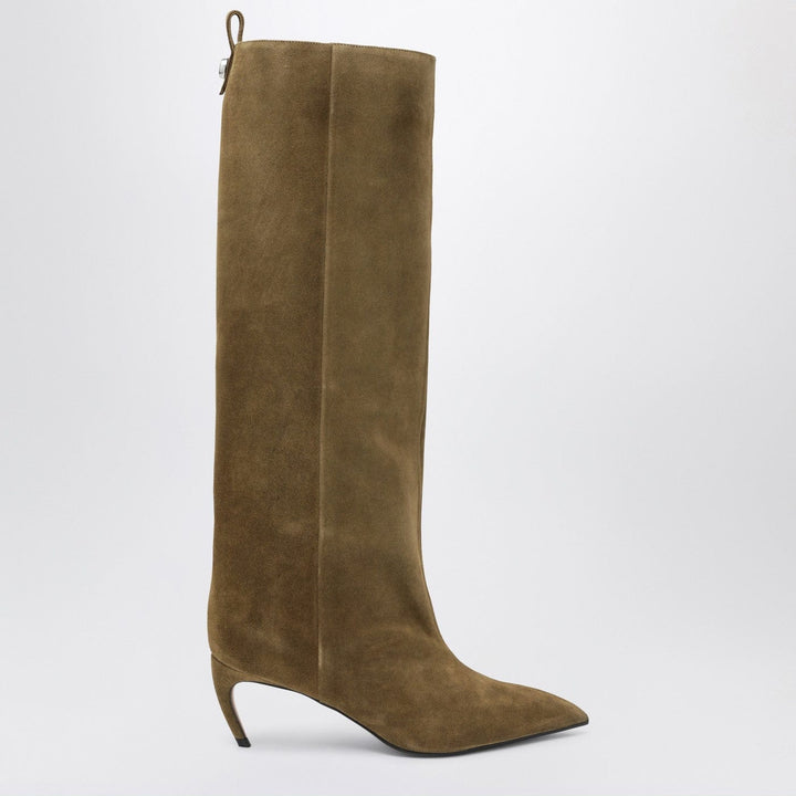 Shoes 41 IT The Attico - Lea Military Green high boot Brand