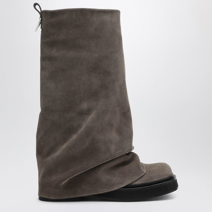 Shoes The Attico - Robin taupe suede Combat boots Brand
