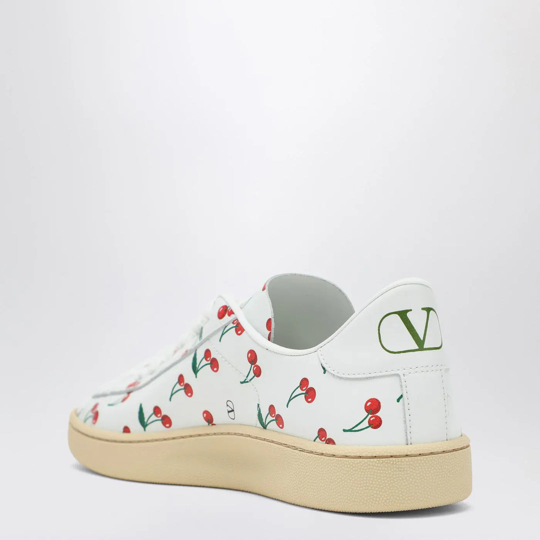 Valentino Garavani - Royco Sneakers white with Cherryfic pattern Brand Shoes