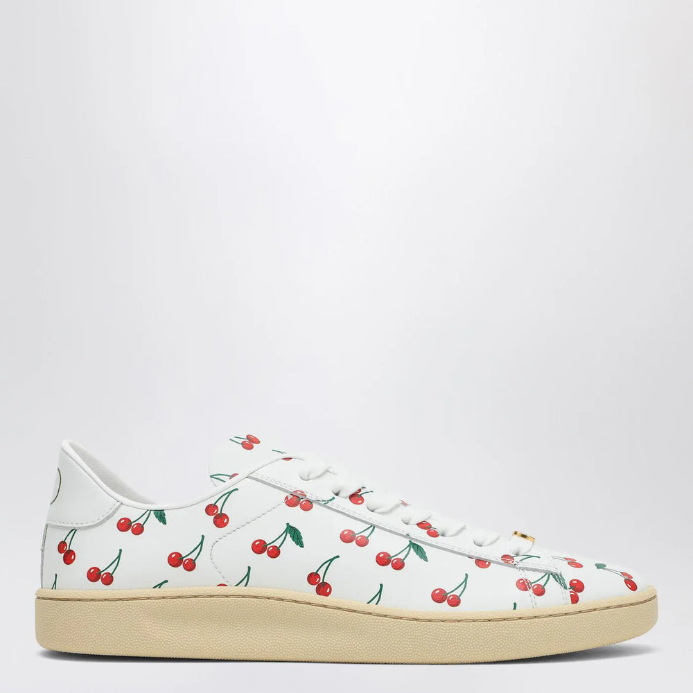 Valentino Garavani - Royco Sneakers white with Cherryfic pattern Brand Shoes 36 IT