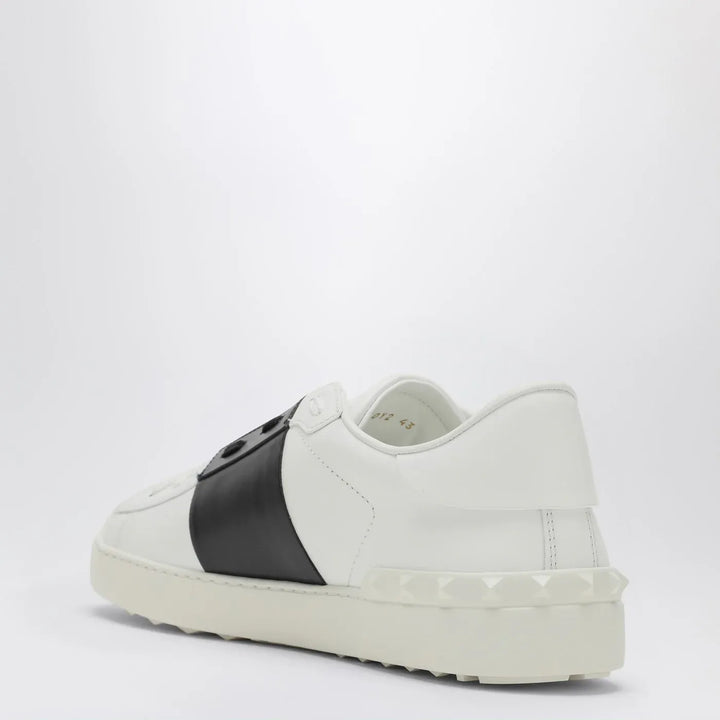 Valentino Garavani - White/Black Open Sneakers Brand Shoes