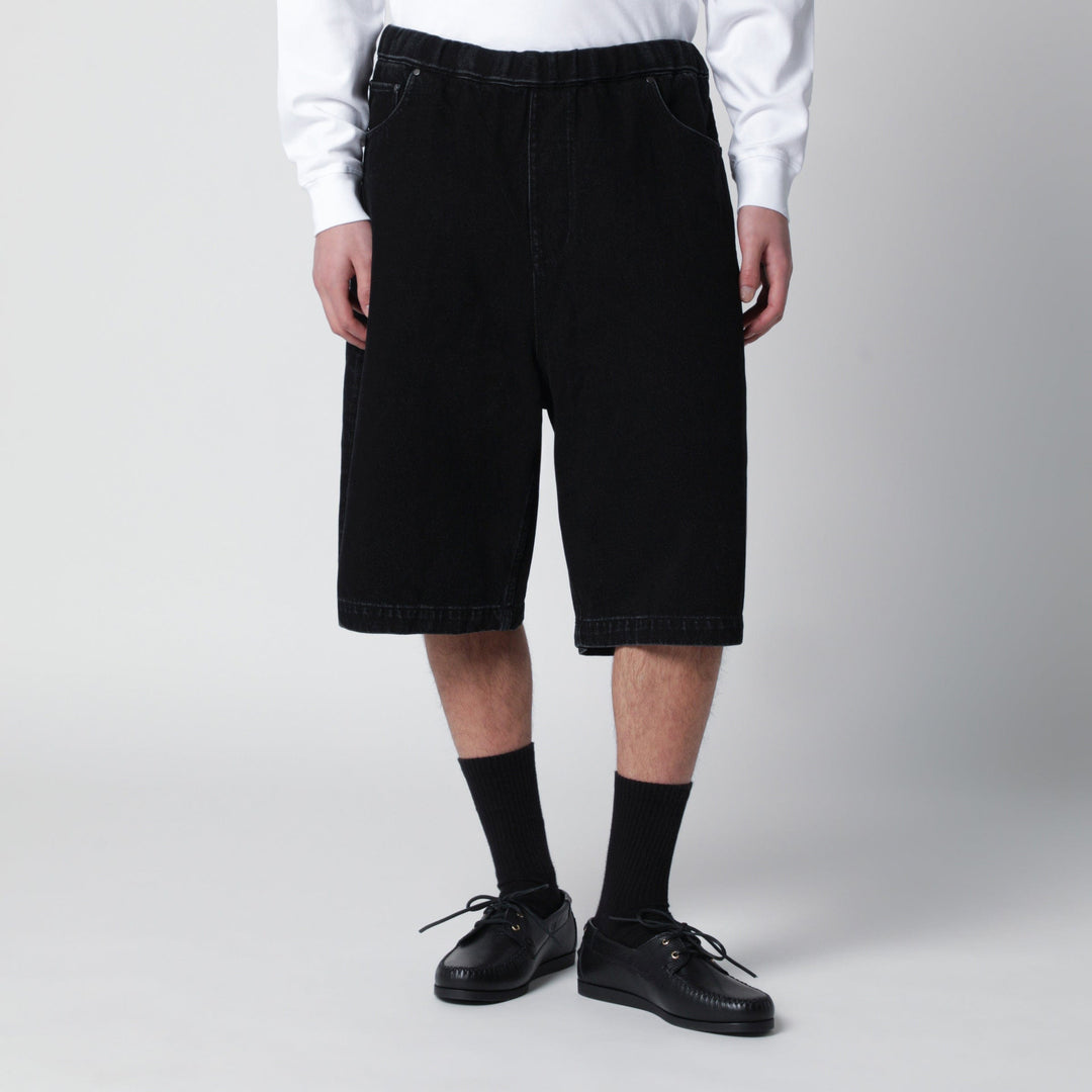 Shorts Entire Studios - Baggy bermuda shorts in black denim Brand