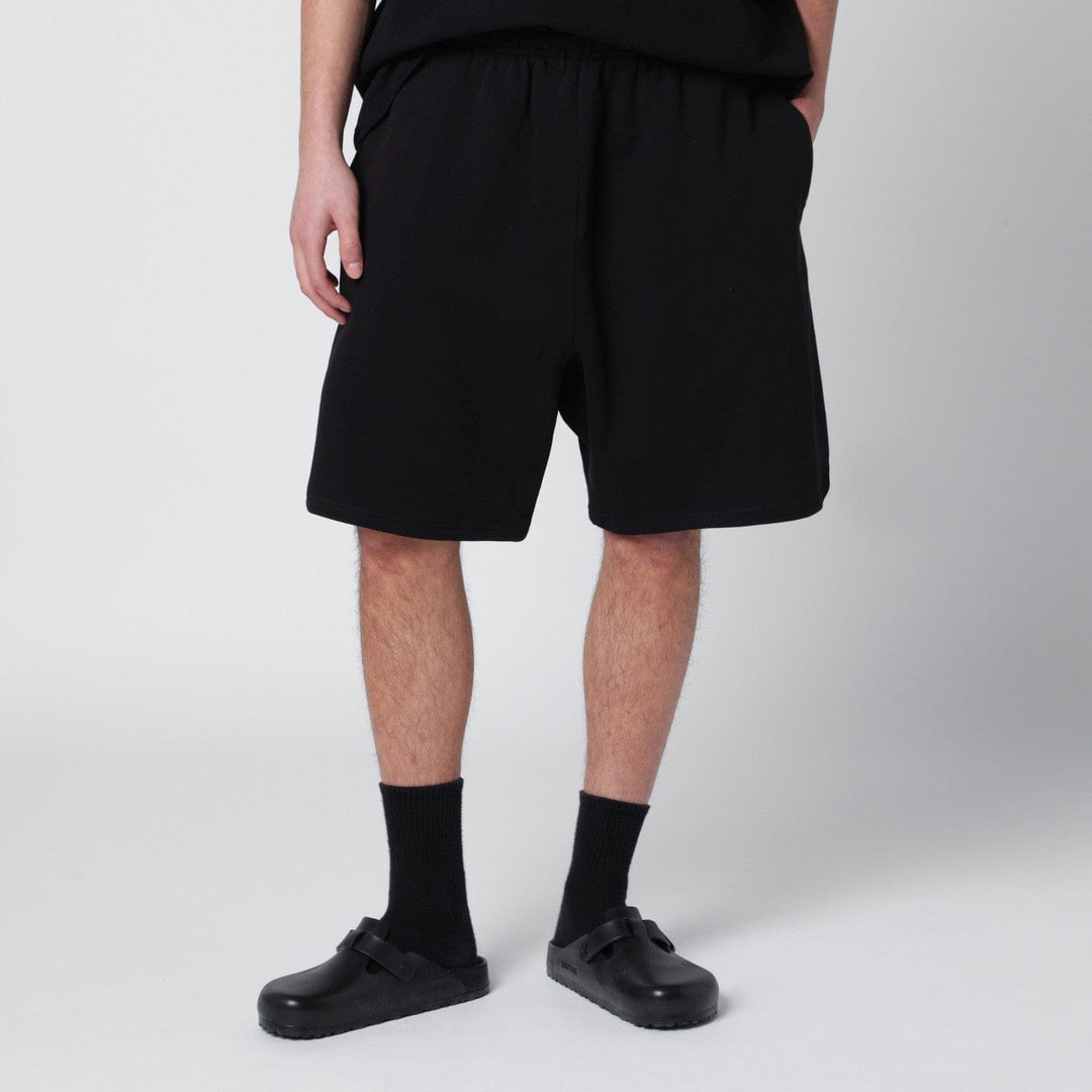 Shorts Entire Studios - Black cotton Scuba shorts Brand