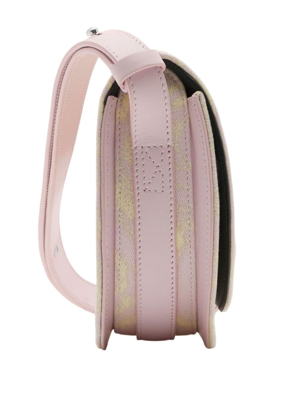 Burberry Shoulder UNI Burberry Bags Pink Wool Burberry pink wool bag with elegant design and signature details Brand