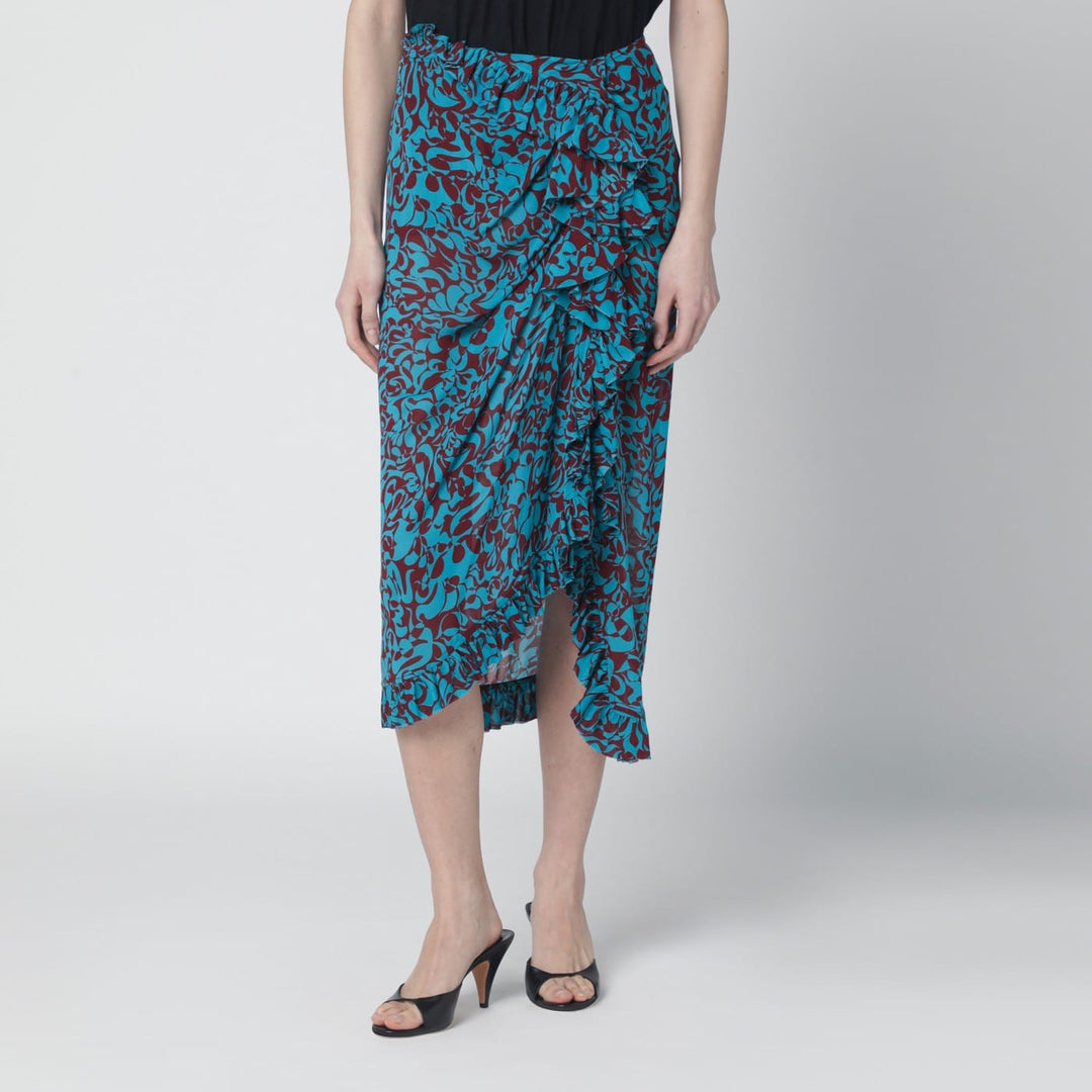 Skirts 38  FR Dries Van Noten - Midi skirt with gathered detail Brand