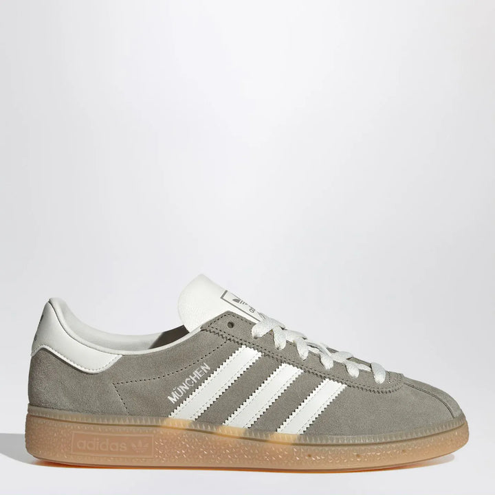 adidas Originals - Muenchen Sneakers in grey suede Brand Sneakers 4 UK