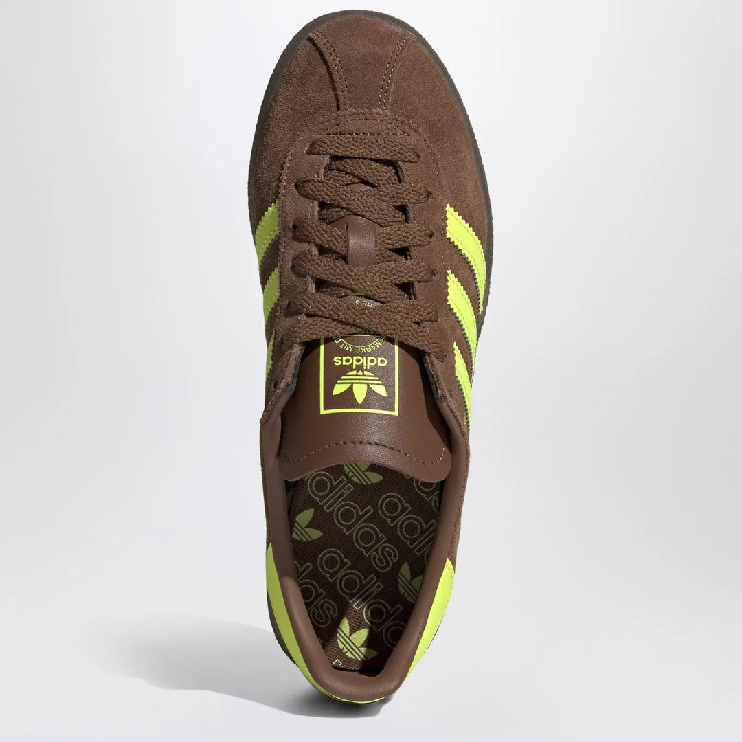 adidas Originals - Sneakers München in brown/yellow suede Brand Sneakers