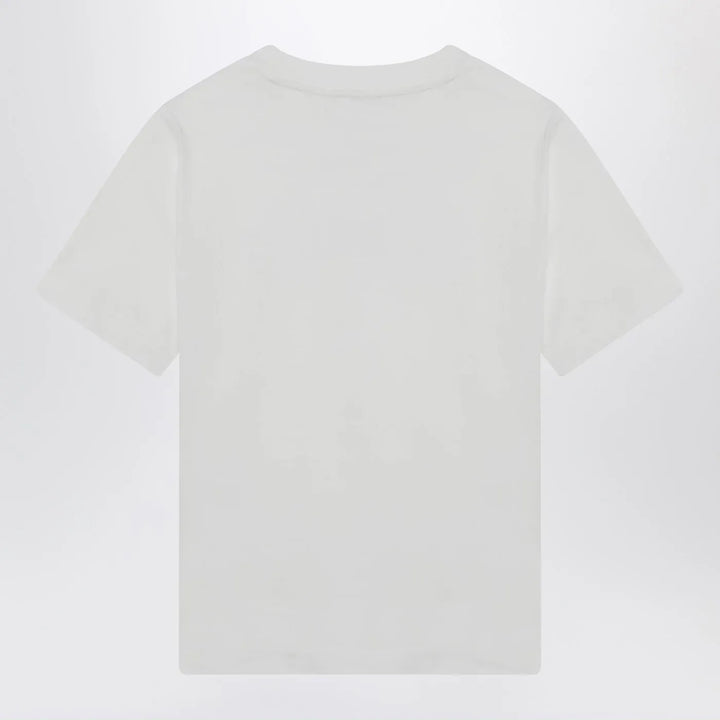 Burberry - White T-shirt with logo print Brand T-Shirt