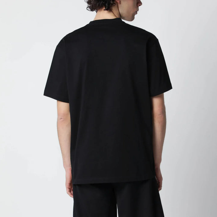 adidas Y-3 - Black T-shirt with logo Brand T-Shirts