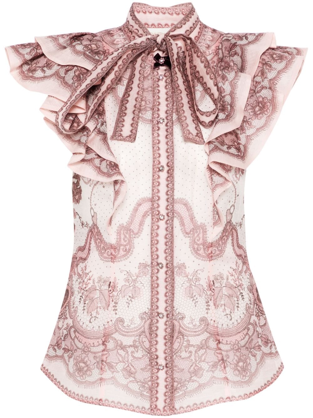 Zimmermann Topwear Zimmermann Top Pink Zimmermann Top Pink Brand