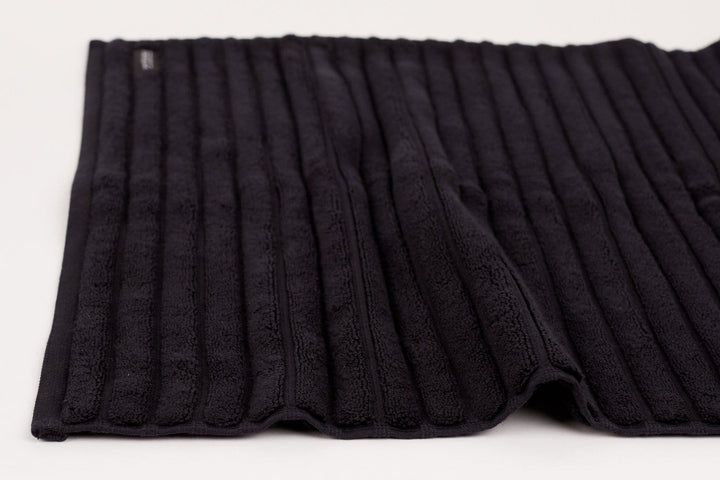 Bemboka Towelling 60x95cm Bemboka Towelling Pure Cotton Bath Mat Black Brand