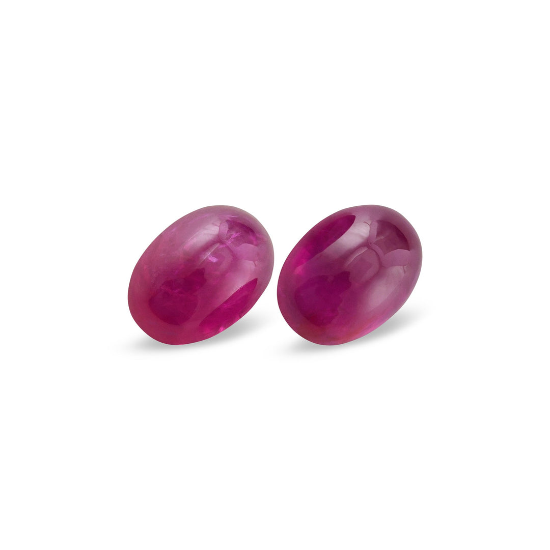 3.45 Carat Red Oval Ruby