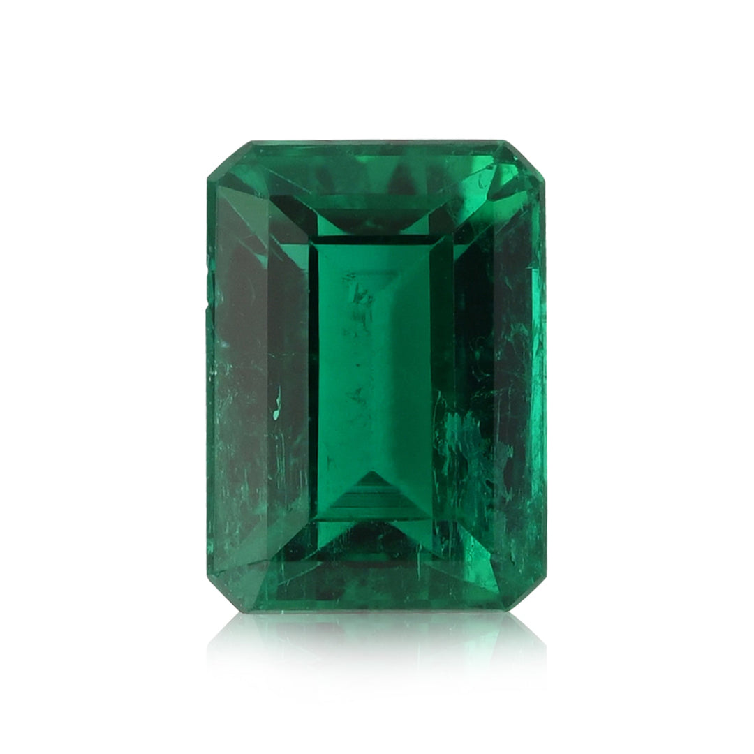 2.54 Carat Green COLOMBIA Emerald Emerald GUBELIN