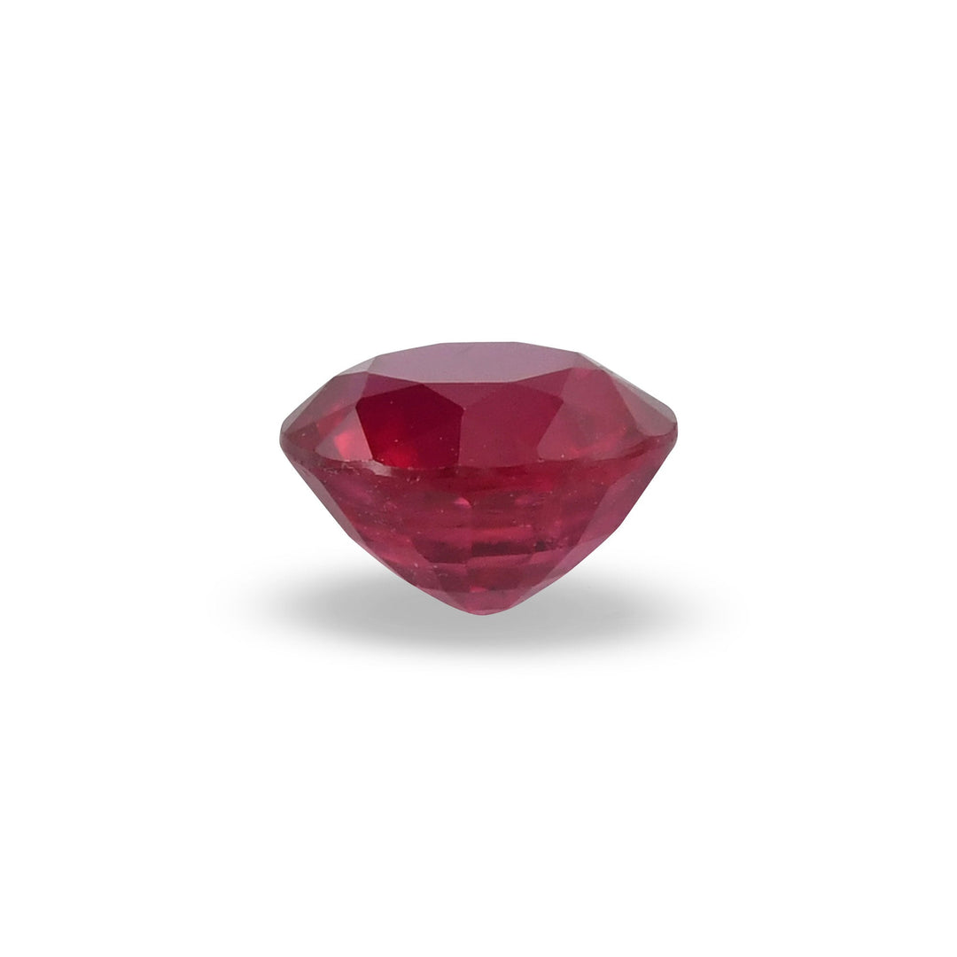 1.30 Carat Red  Round Ruby