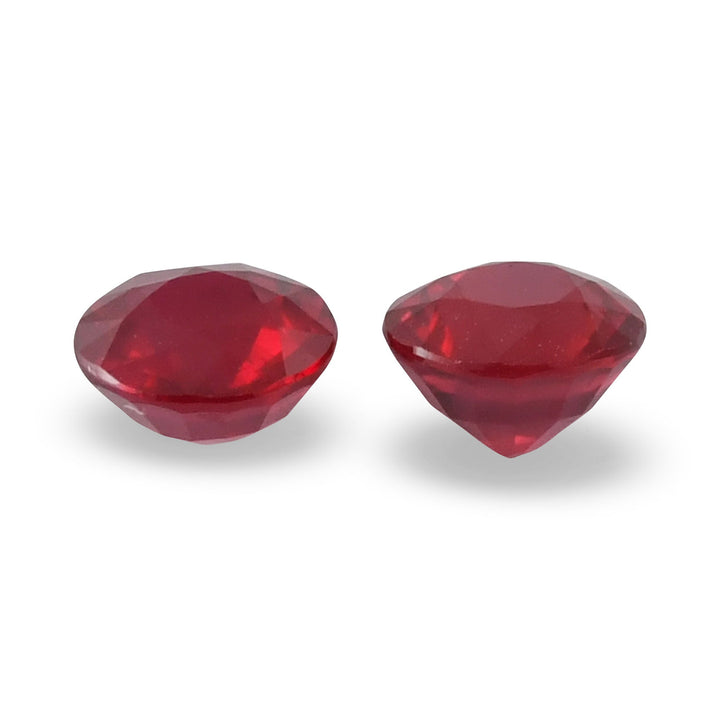 2.40 Carat Red  Round Ruby