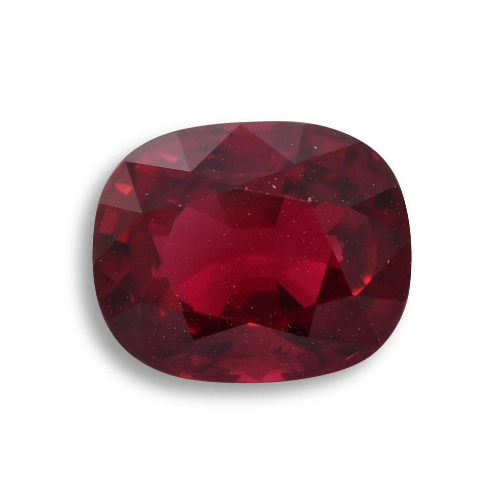 1.85 Carat Red MOZAMBIQUE Cushion Ruby CD