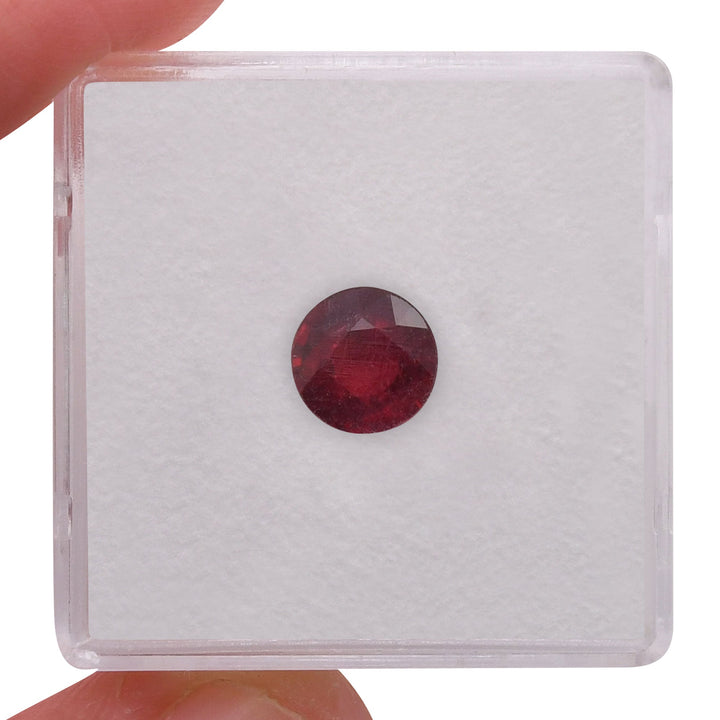 1.45 Carat Red MOZAMBIQUE Round Ruby