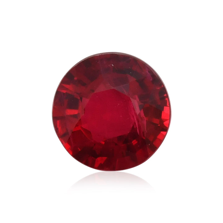 1.52 Carat Red MOZAMBIQUE Round Ruby