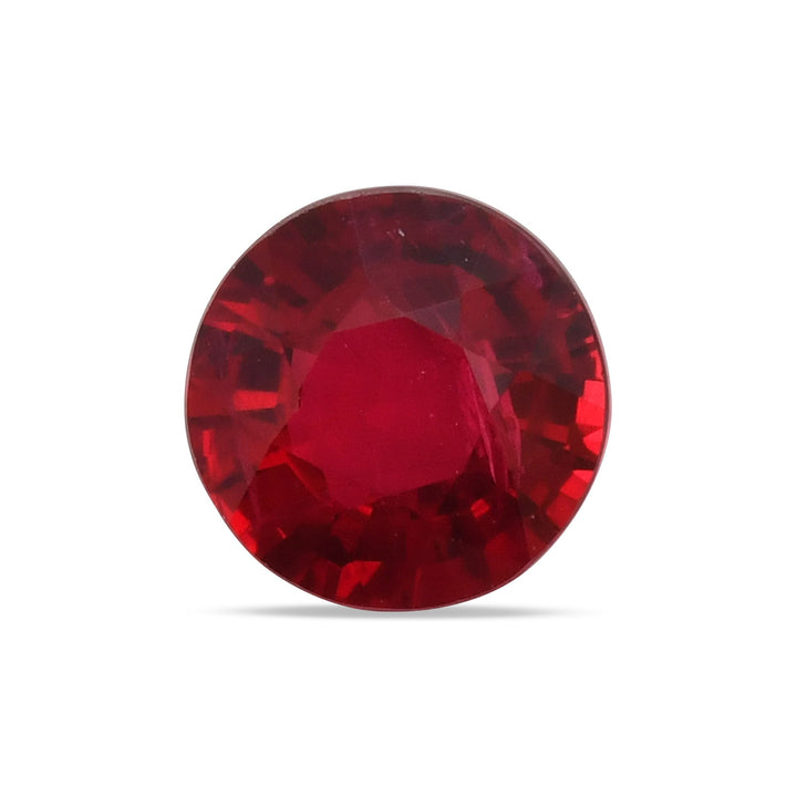 1.52 Carat Red MOZAMBIQUE Round Ruby