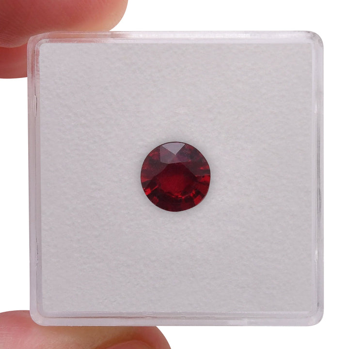 1.52 Carat Red MOZAMBIQUE Round Ruby