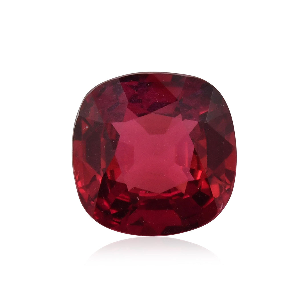 1.49 Carat Red MOZAMBIQUE Cushion Ruby CD