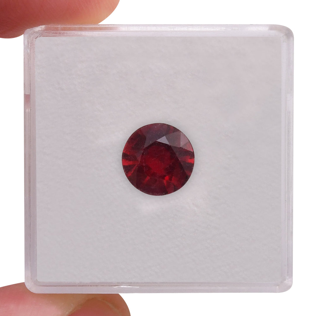 1.72 Carat Red MOZAMBIQUE Round Ruby CD