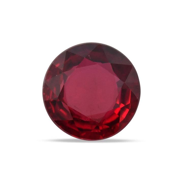 1.40 Carat Red MOZAMBIQUE Round Ruby