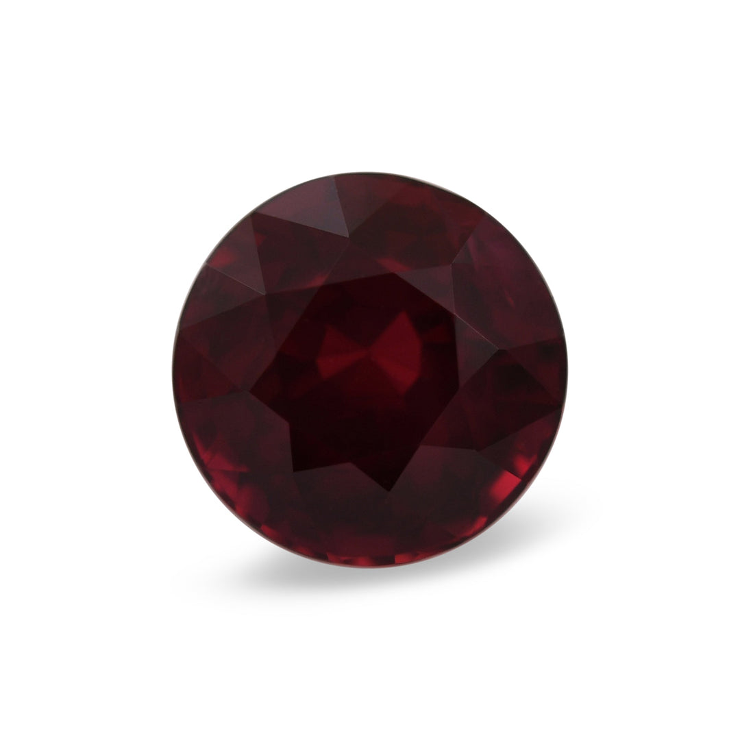 2.01 Carat Red MOZAMBIQUE Round Ruby CD