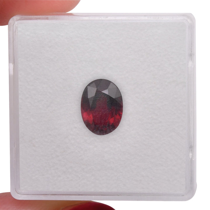 2.01 Carat Red MOZAMBIQUE Oval Ruby CD