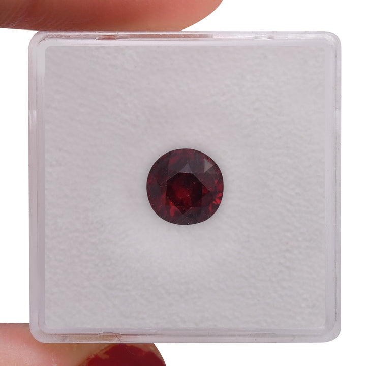 2.01 Carat Red MOZAMBIQUE Round Ruby CD