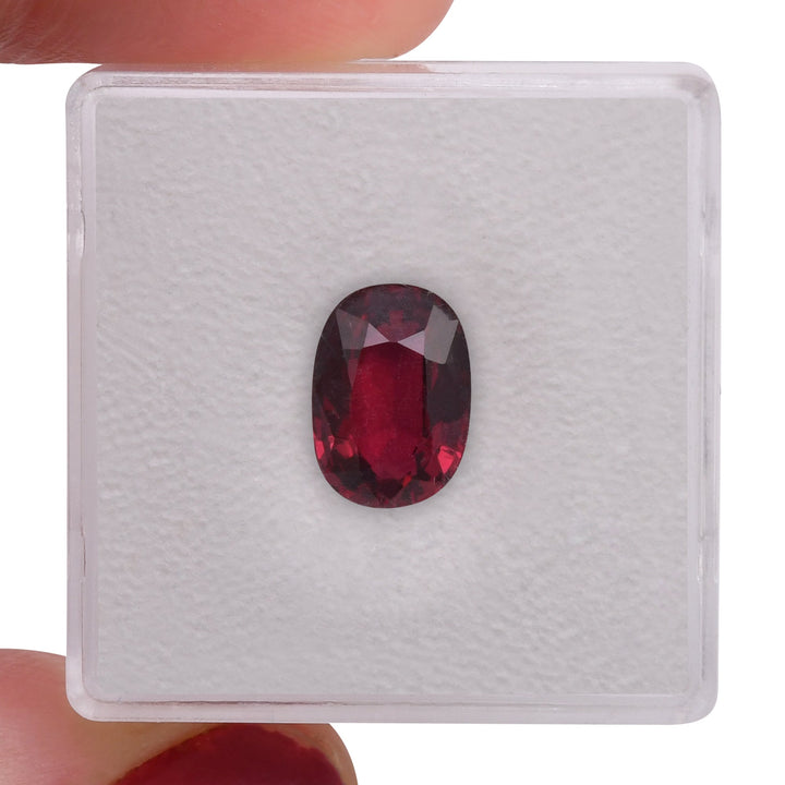 2.53 Carat Red MOZAMBIQUE Oval Ruby CD